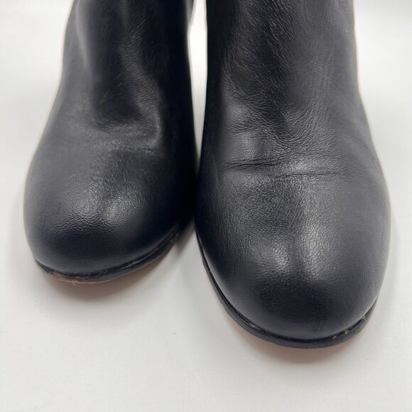 Coach Black Bond Bootie Heeled Size 10 - Picture 8 of 10